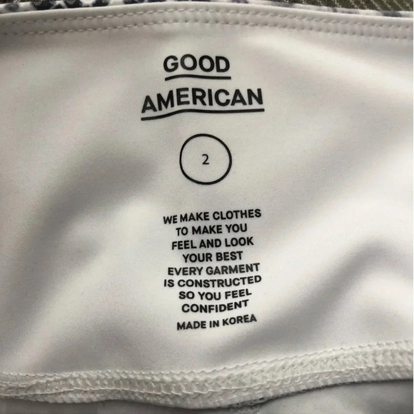 New Good American Snake print Legging Foil Zig Zag Python mesh detail activewear - Picture 14 of 15